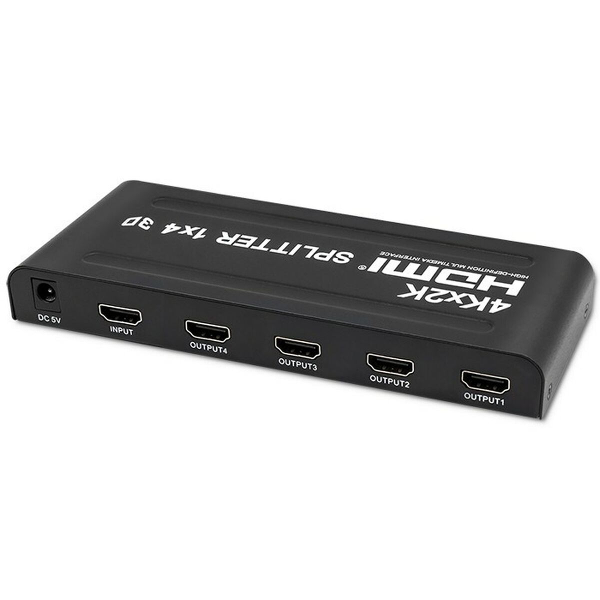 HDMI svitsj Qoltec 51798 Svart